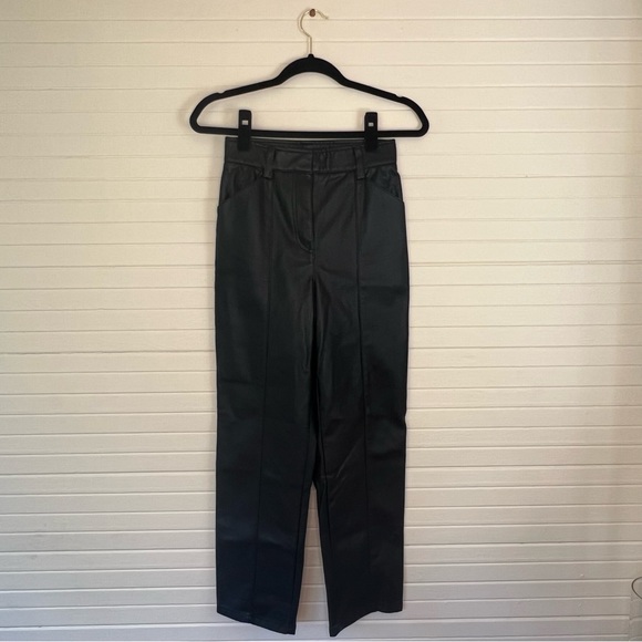 H&M Faux Leather Pants - Waist 26 to 28
